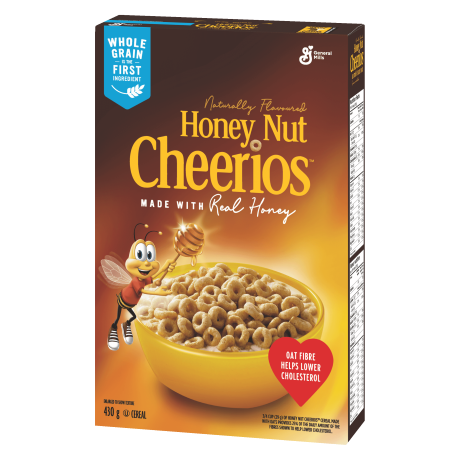 Honey Nut Cheerios pack shot